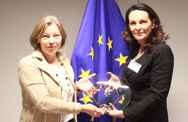 EU Award for Sarah Bourke